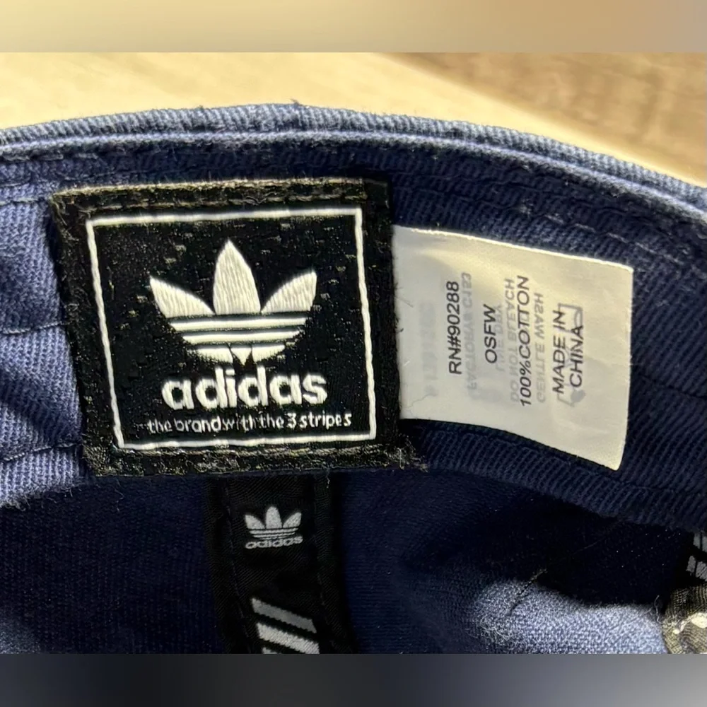 Adidas StrapBack Mom Hat Navy/White